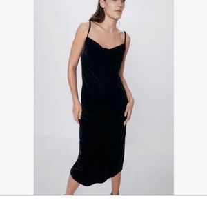 Zara Velvet Dress